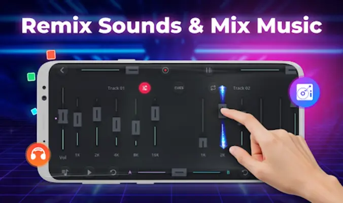 Virtual DJ Mixer android App screenshot 4